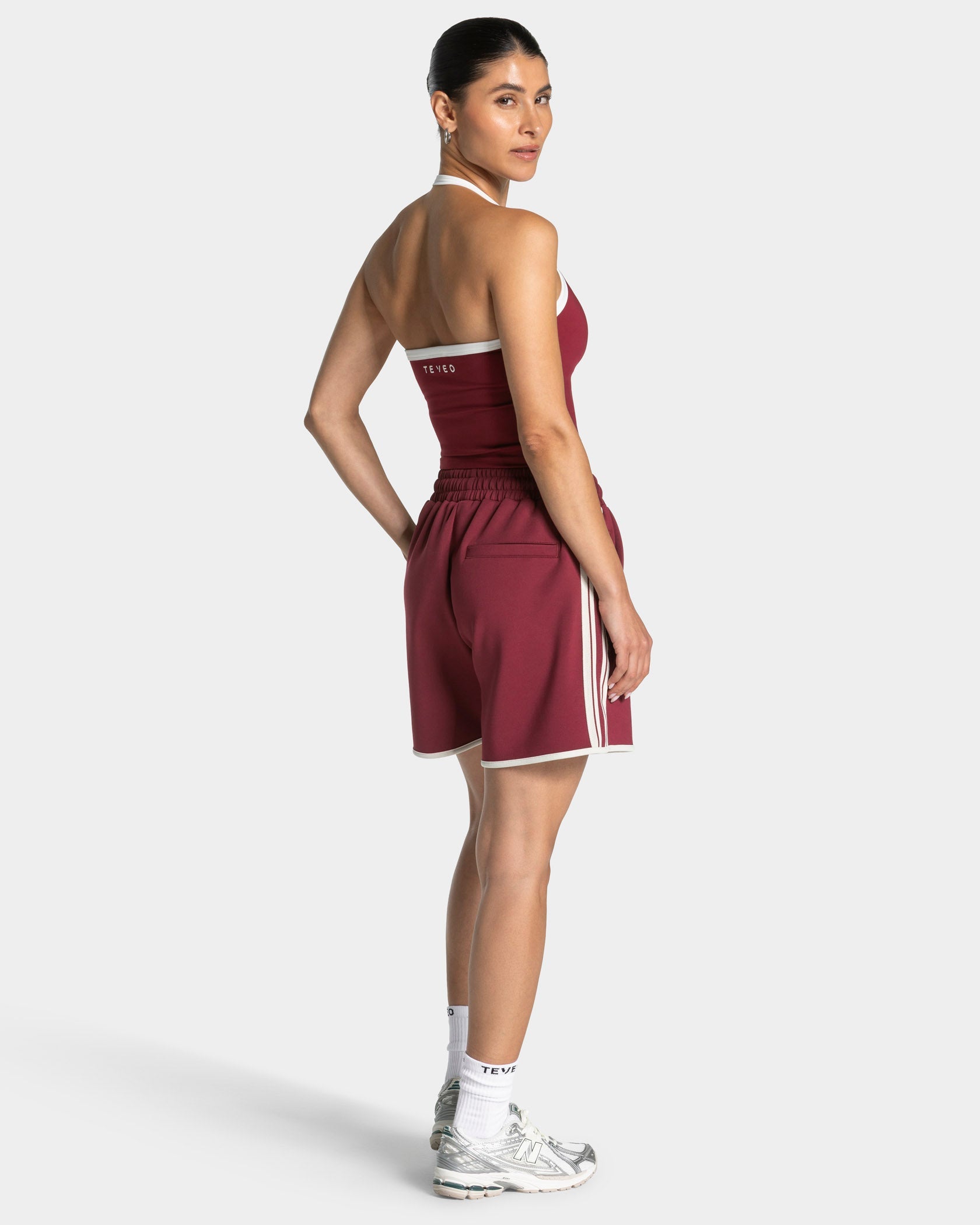 Short Club « bordeaux »