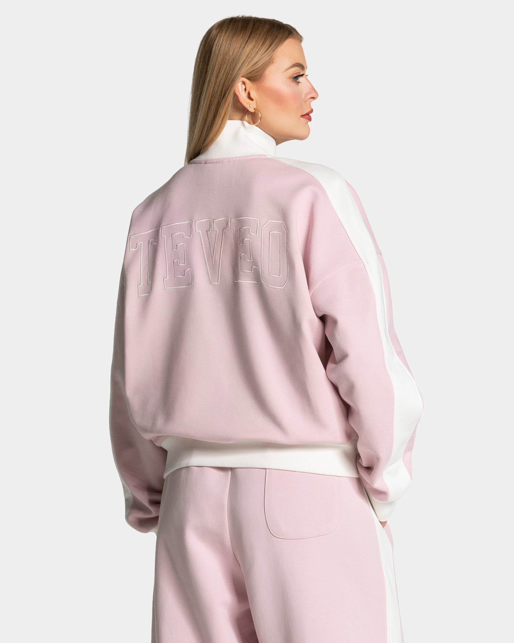 Veste de sport zippée Football « Rose »