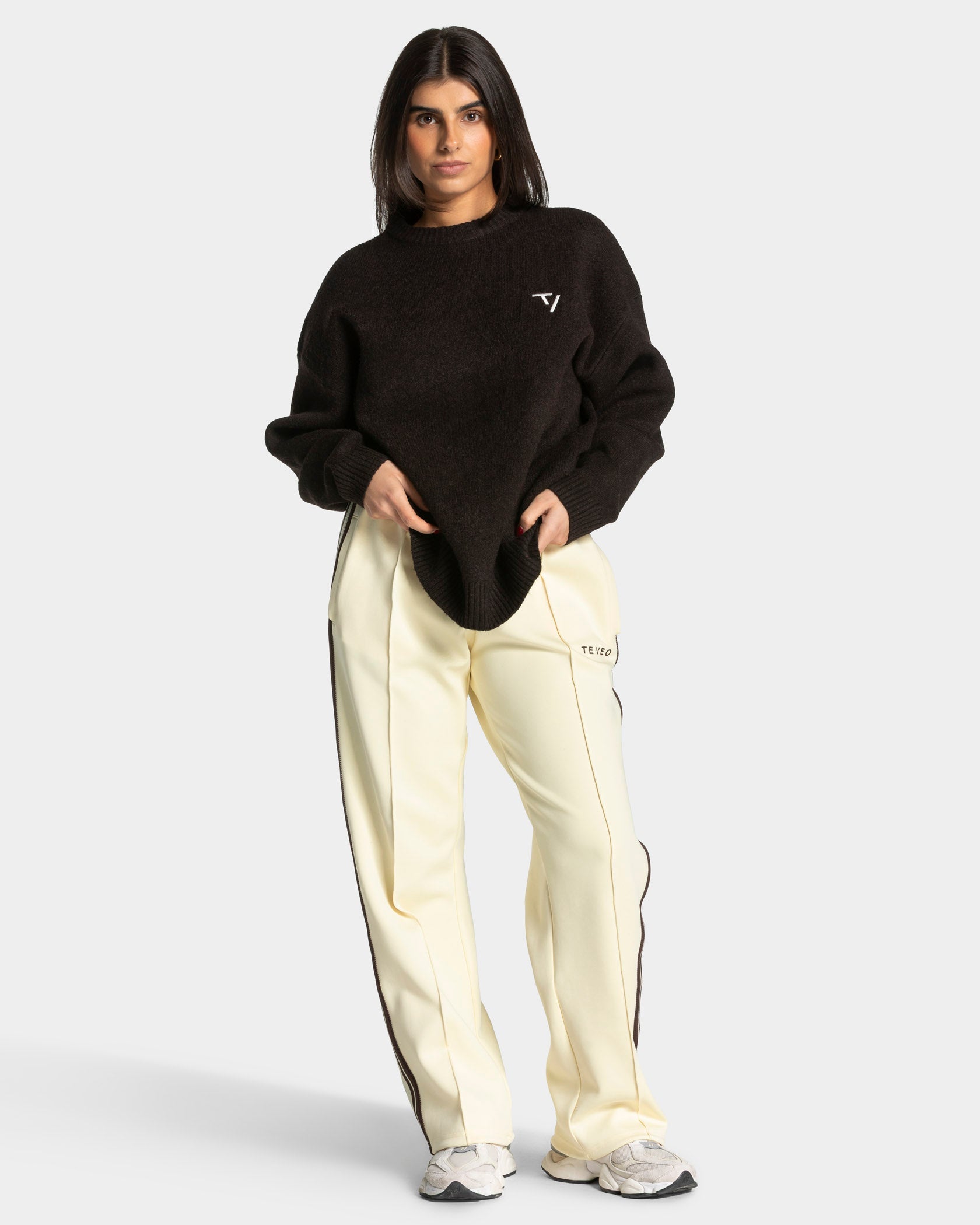 Sweat-shirt Knit « Dark Chocolate »