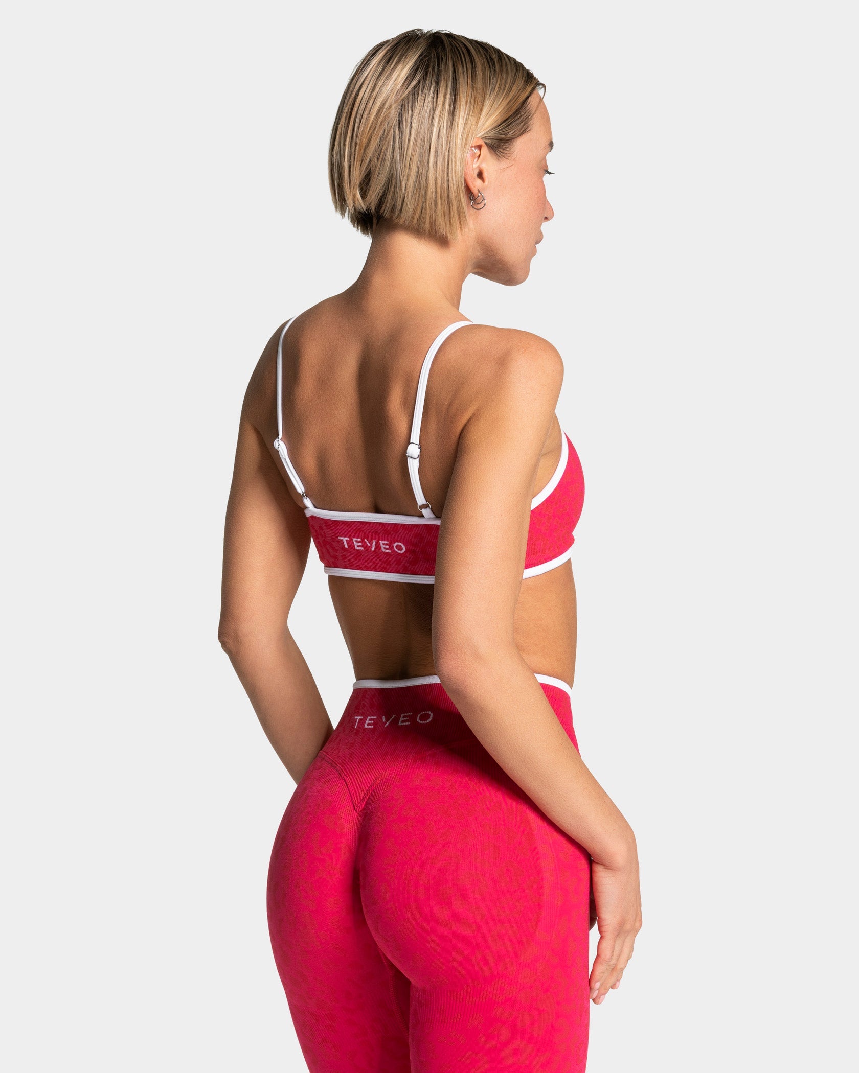 Brassière Contrastline « Léopard Berry »