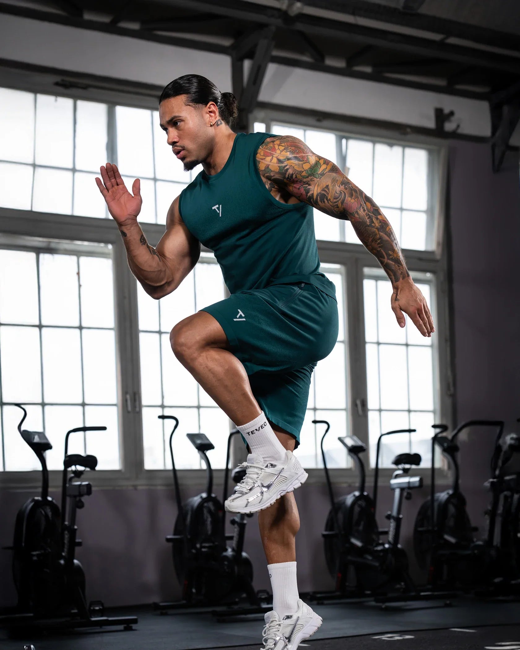 Débardeur Seamless Lift « bleu sarcelle »