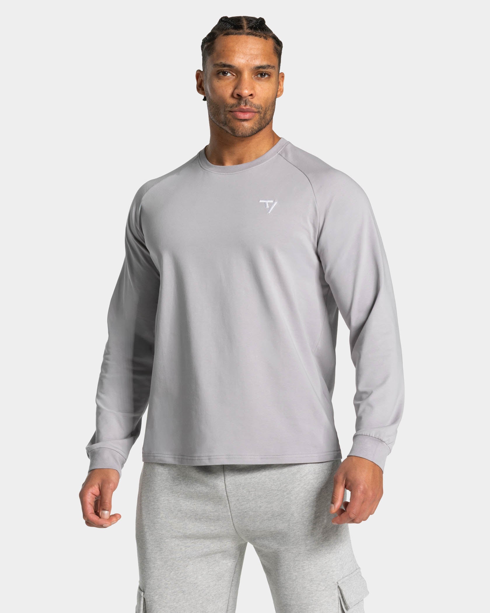 Haut à manches longues Lift « gris clair »