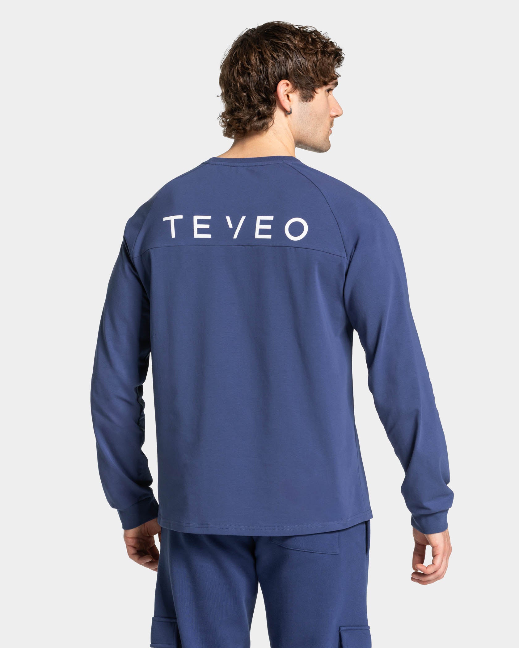 Haut à manches longues Lift « indigo »