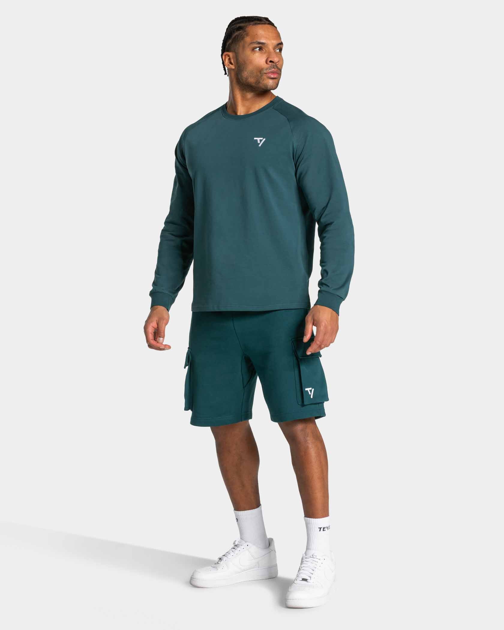 Haut à manches longues Lift « bleu sarcelle »