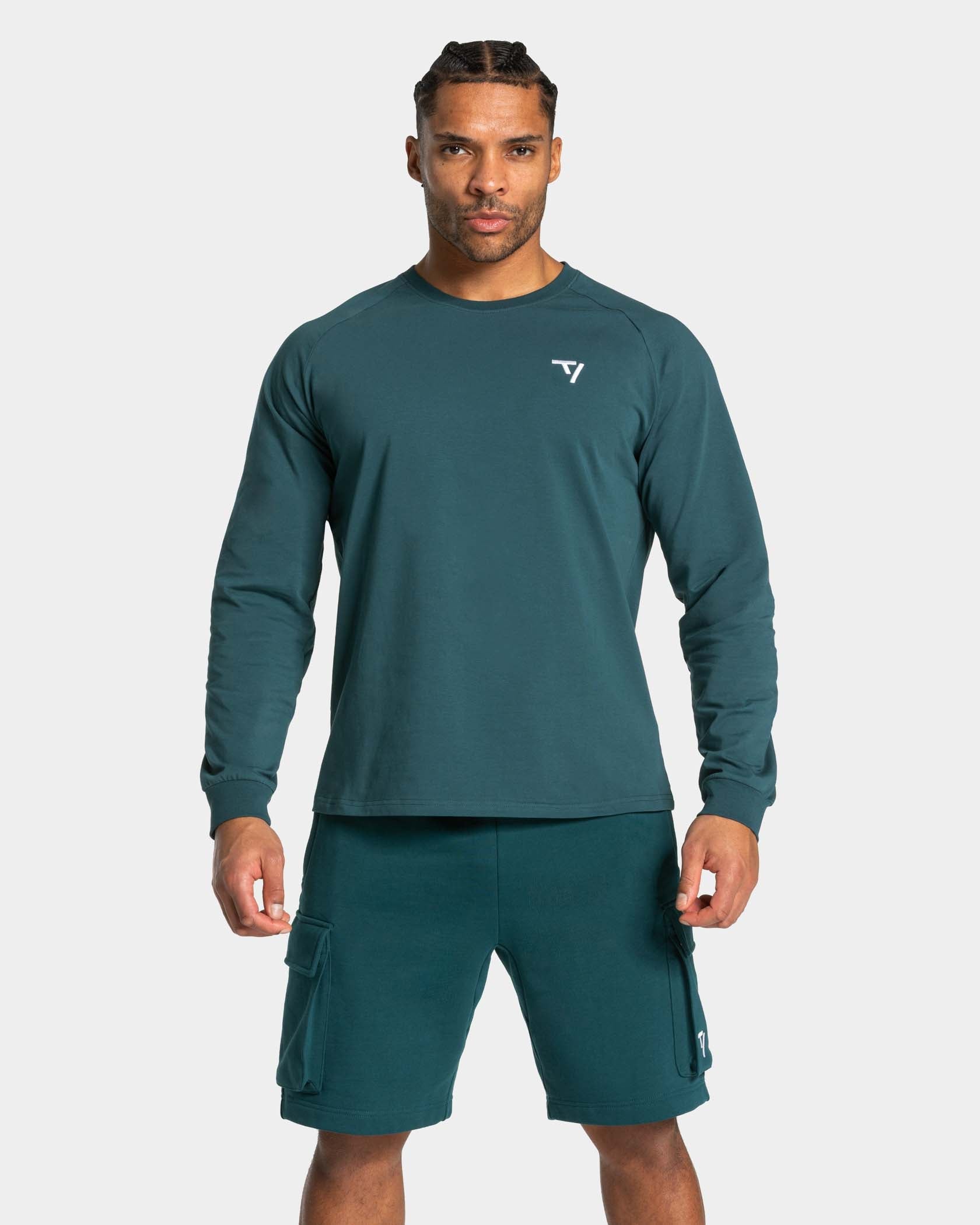 Haut à manches longues Lift « bleu sarcelle »