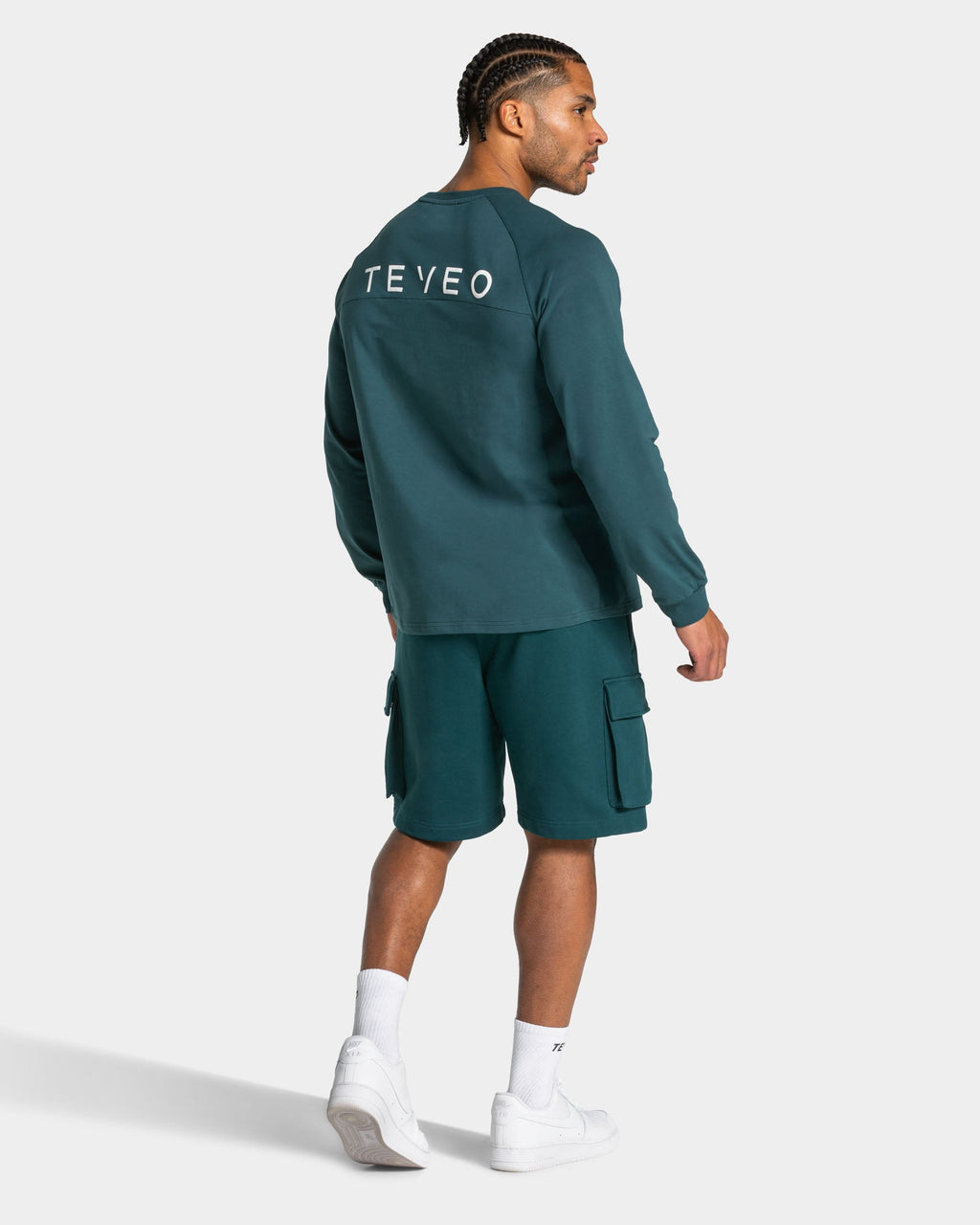 Haut à manches longues Lift « bleu sarcelle »