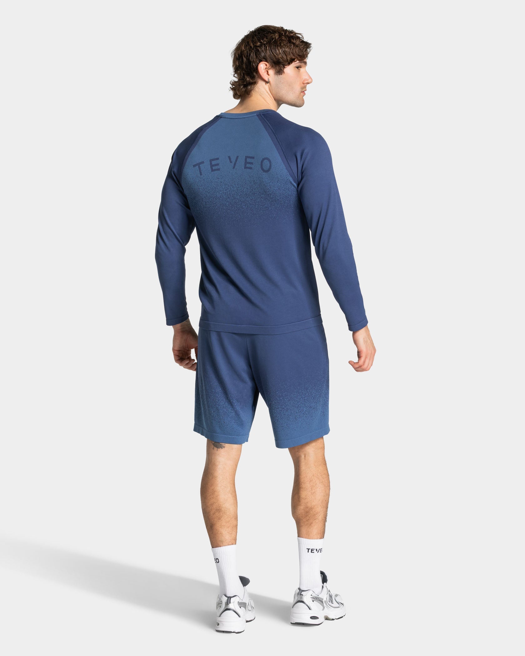 Haut à manches longues Seamless Lift « indigo »